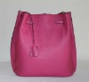 Ladies wholesale rose red popular bucket bags