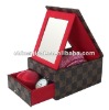 Ladies wooden portable make up artist box