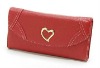 Lady Party Clutch with Metal Heart Shape LOGO