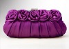 Lady evening bag satin clutch