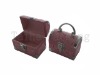 Lady fashion Aluminum cosmetic box