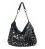 Lady fashioni Rivet PU Bag Handbag