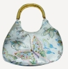 Lady's Fashion Cotton Fabric Handbags