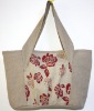 Lady's Fashional Cotton Canvas Fabric Tote Bags