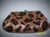 Lady's Leopard grain beaded evening bag