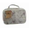 Lady's Linen Cosmetic Bag