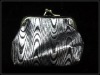 Lady's Pu coin pouch with deluxe printing for sales