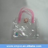Lady's clear pvc tote bags for shopping XYL-D-H045