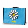 Laminated pp beach bag