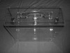 Large Clear acrylic carry case