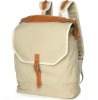 Large capacity canvas backpack
