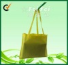 Large goodie bag convenient handled recycled nonwoven bag