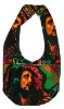 Large rastafarian style hobo bag. Jamaica shoulder bag.