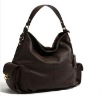 Large smooth leather bag