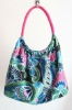 Large space colorful women shoulder bag