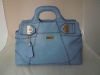 Large store blue newest fashion women handbag