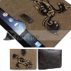 Laser style with diamond leather case for ipad2 case--Hot selling!!!