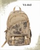 Latest Fashion Canvas backpack