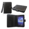 Latest Style With Special Design Wallet Pouch Leather Case for Samsung Galaxy Tab P1000 (GT-P1000)