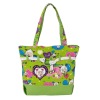 Latest canvas design handbag for lady shopping