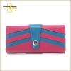 Latest design 2012 ladies elegant leather wallet