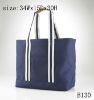 Latest design blue solid canvas mummy hand bags