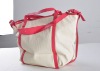 Latest design ladies calico bags