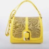 Latest fashion yellow designer handbag wholesale F2535