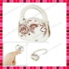 Leather Animal Print Handbag Shaped Purse Hanger/Bag Hook/Purse holder/Handbag Hanger/Purse Handbag Caddy