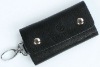 Leather Black key case