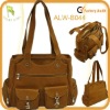 Leather Carry travel shoulder bag for ladies