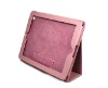 Leather Case Cover Pouch Stand For Apple iPad2 Pink