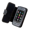 Leather Case Flip Pouch for 5800 Express Music