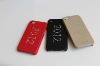 Leather Case with Cezch stones for iPhone4