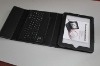 Leather Case with wireless Bluetooth Keyboard for iPad 2