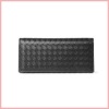 Leather Chest Pocket Woven Wallet