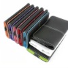 Leather Cover Wallet Flip Case for Apple iPhone 4 4G New 8colors Purple