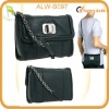 Leather Crossbody bag with flap
