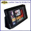 Leather Flip Case Cover Holster for Kindle Fire