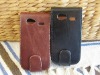 Leather Flip Case For Samsung NexusS i9020