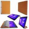 Leather Hard Case for Samsung Galaxy Tab 10.1