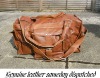 Leather Holidall Carry Bags / Samples Available / PayPal Transfer