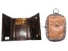 Leather Key Case, leather key wallet and leather key pouch