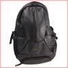 Leather Large Zip Top Backpack