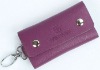 Leather Purple key case