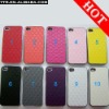 Leather Skin Back Cover Case for 4 Leather Hard Plastic Case & 10 Colors