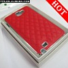 Leather Skin Electroplated Line Luxury Protection Back Cover Case For Note I9220 N7000 New