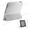 Leather Smart Cover for iPad 2 with Stand - White