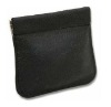 Leather Snap Top Lock Coin Purse