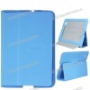 Leather Stand Case Cover for Samsung Galaxy Tab 7.7 P6800(blue)